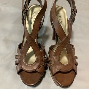 Guess high heel shoes size 9